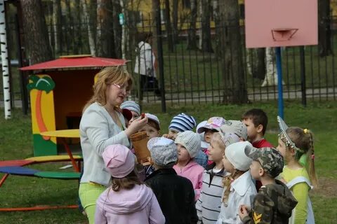 Прогулка в детском садике