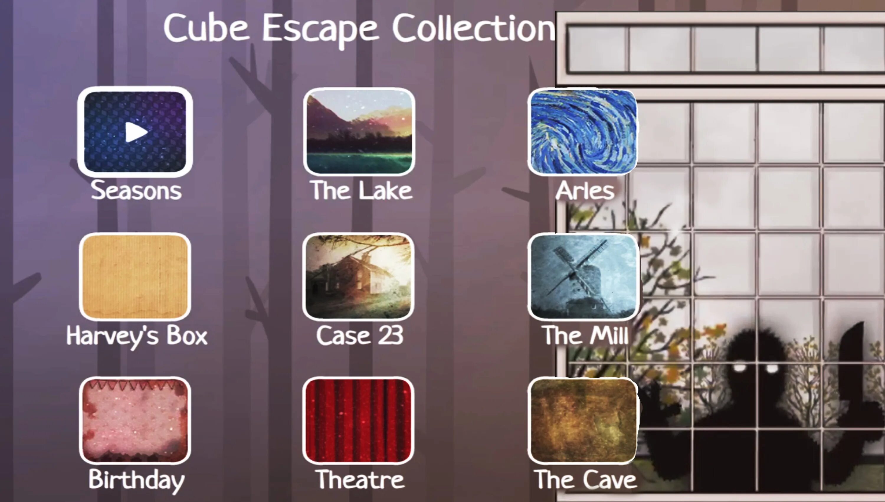 Cube escape шкатулка. Cube Escape collection. Расти Лейк куб Эскейп коллекшн. Cube Escape: Seasons. Расти Лейк куб Эскейп Сизонс.