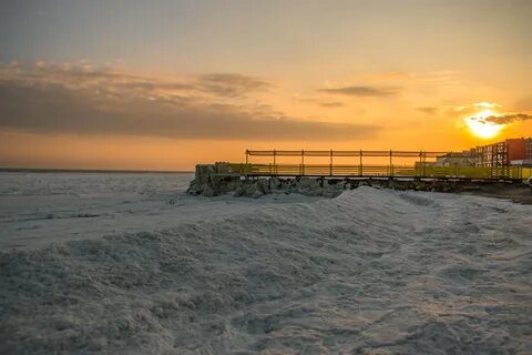 Азовское море зимой