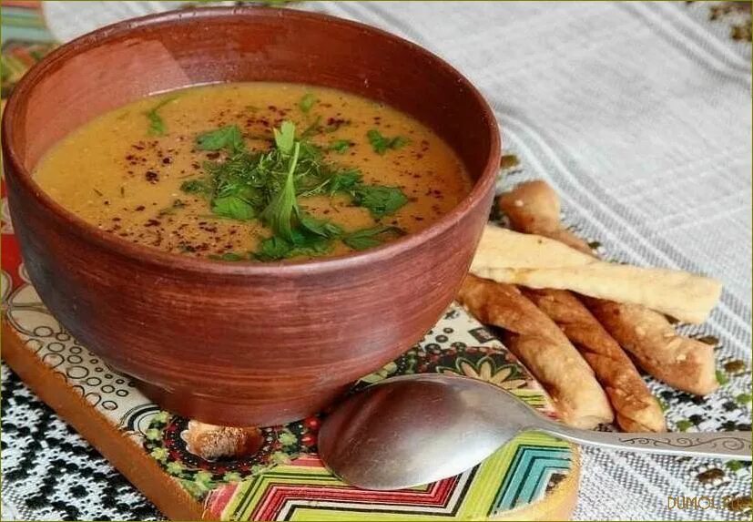 Суп из красной чечевицы рецепт постный вкусный