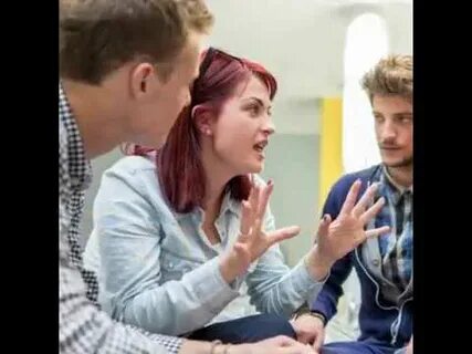 Your friend is talking