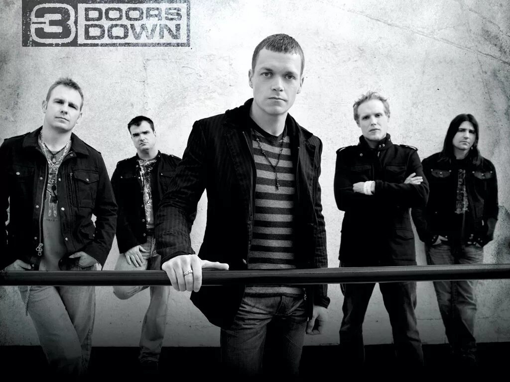 Видео 3 двери. Группа 3 Doors down. 3 Doors down 2008. Солист группы 3 Doors down. 3 Doors down фото.