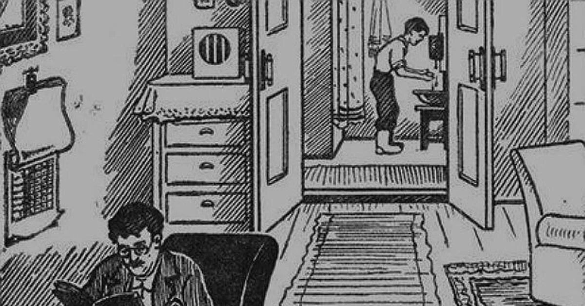 На рисунке изображена квартира. Советские загадки на картинках квартира. Головоломки про квартиру. Советская задача на внимательность квартира. Загадка про квартиру Советская.