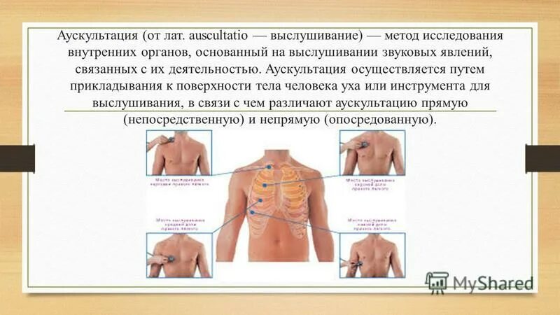 инструмент для выслушивания сердца органов дыхания