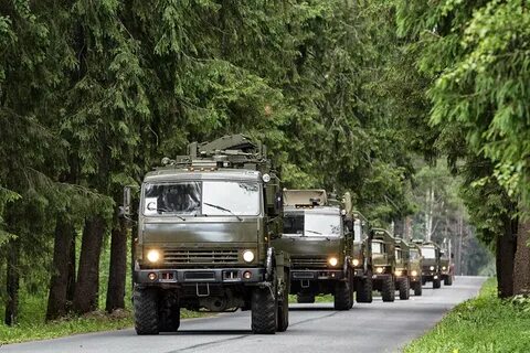 Автомобильная колонна