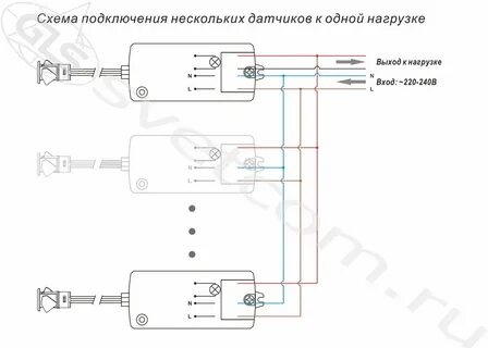 Схемы подключение датчиков тока