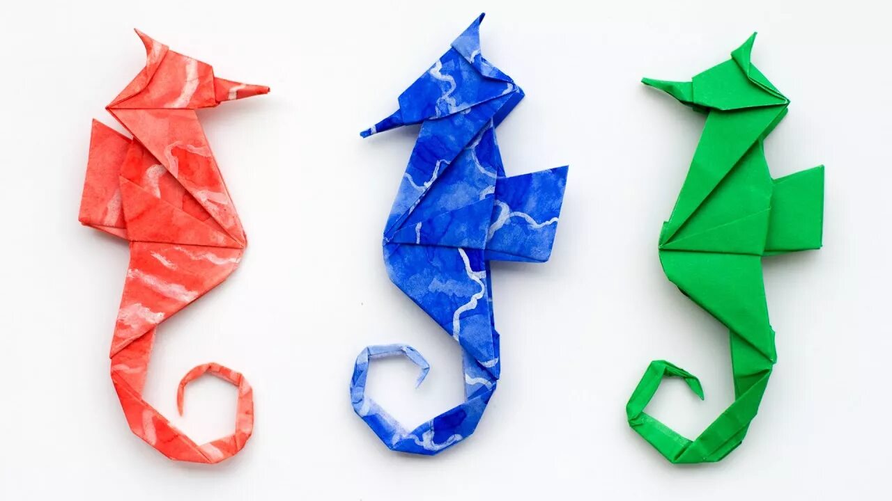 Оригами. Оригами морские обитатели. Оригами из бумаги морские обитатели. Оригами рыбка.