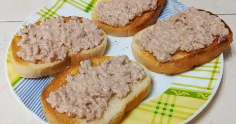 Печень трески бутерброды простые