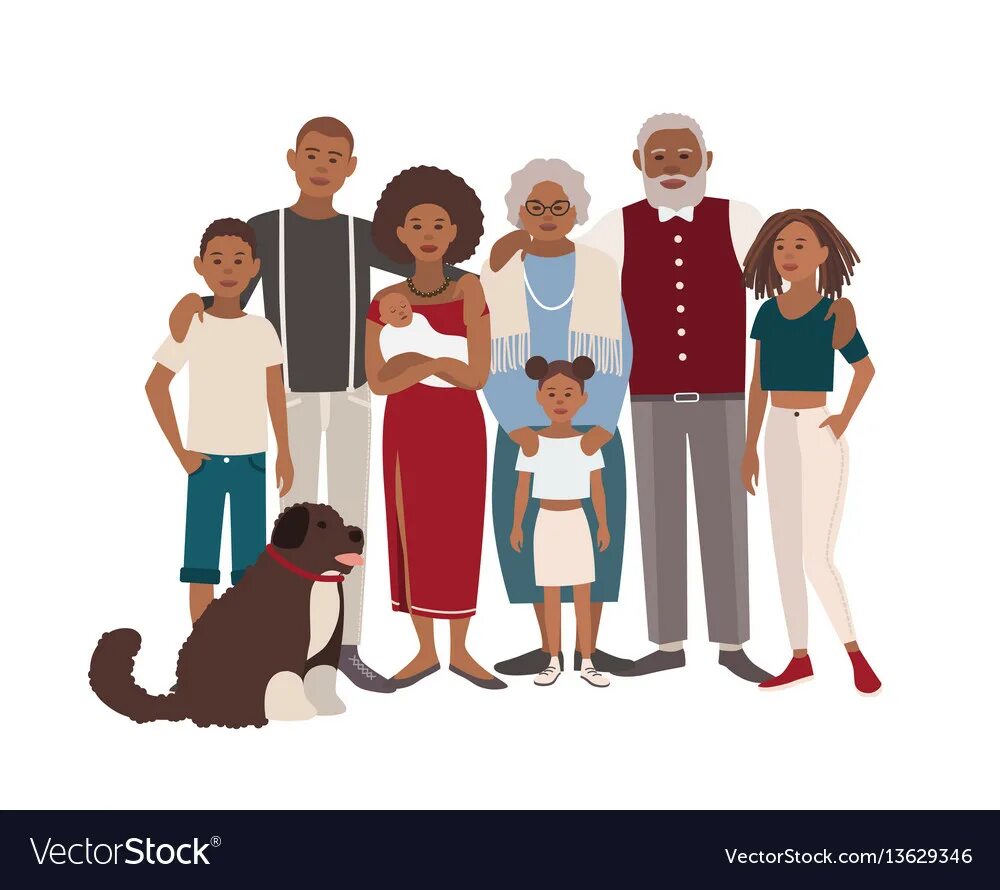 Mother father grandmother. Семья с бабушкой и дедушкой. Портрет векторный семья. Слайд my family. Рисунок семьи с детьми и бабушкой и дедушкой.