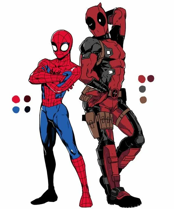 Spideypool. Спайдипул канон. Спайдипул арт. Thefuzzyaya спайдипул. Дедпул и человек паук арты.