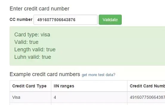 Valid credit Card number. Visa Card number example. Credit Card number example. Fake credit Card.