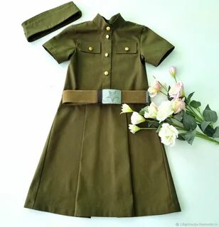 Военное платье