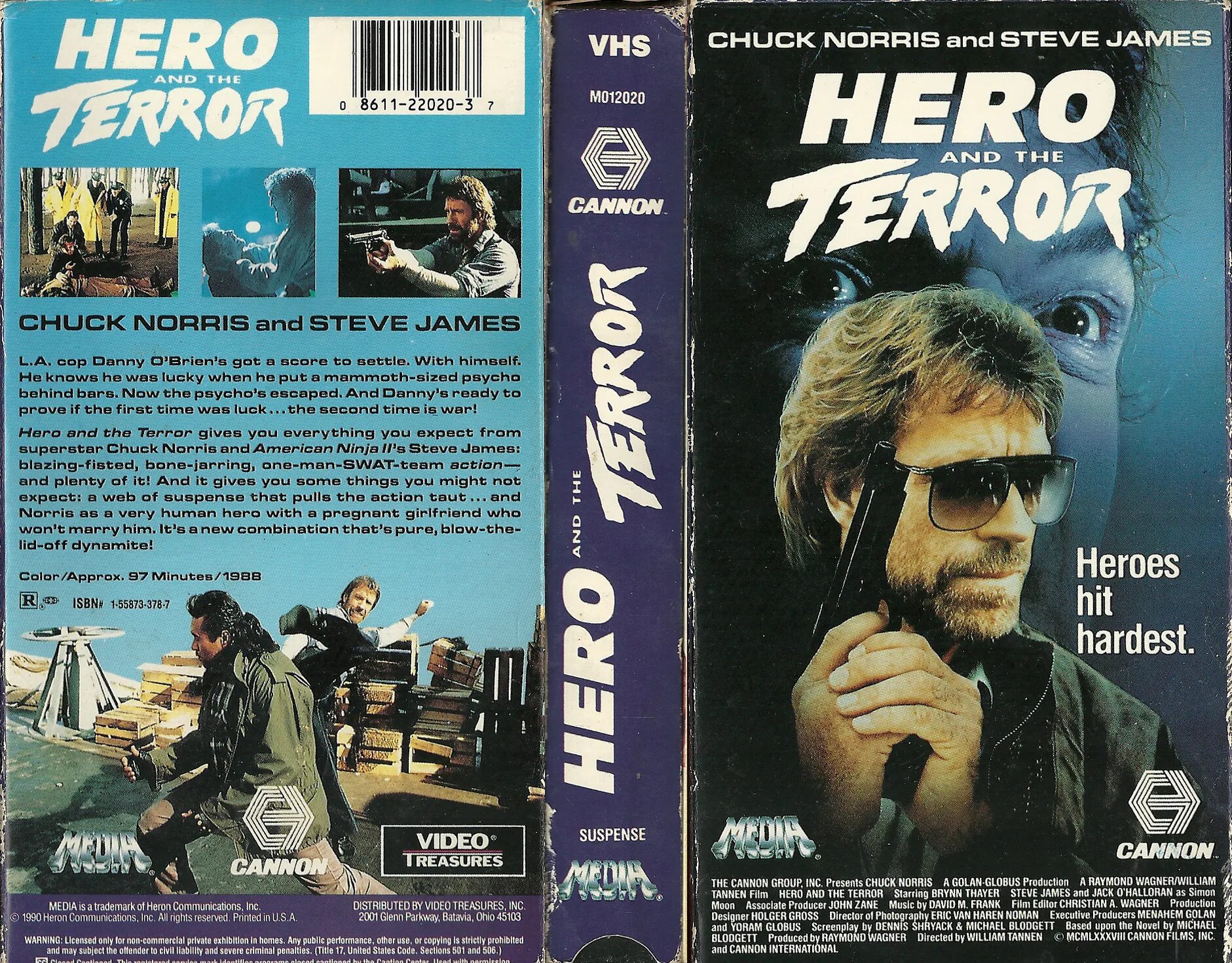 VHS обложка. Hero and the Terror 1988. VHS солдат. Программа телеканала vhs