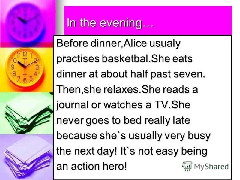 He usually has tea and toast for breakfast задать вопрос. Get up at 7. Usually has или has usually. I get up at 7 o'clock. Английский he get up at seven.