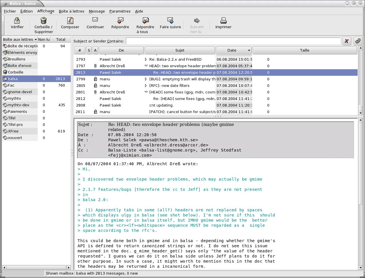 Balsa (email client). Почтовые клиенты Balsa, Evolution. Sylpheed - Alchetron. Project Sylpheed May Crichton. Fix some bugs
