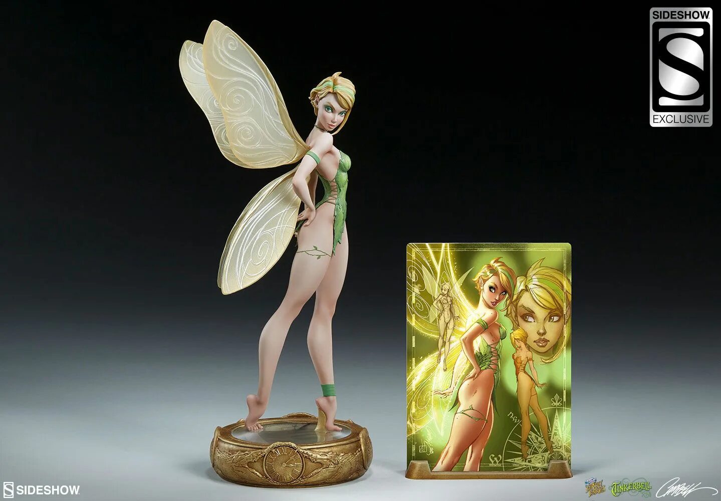 Тинкербелл Фея Скотт Кэмпбелл. Скотт Кэмпбелл +18 Динь Динь. Tinker Bell статуя. Tinkerbell j Scott Campbell.