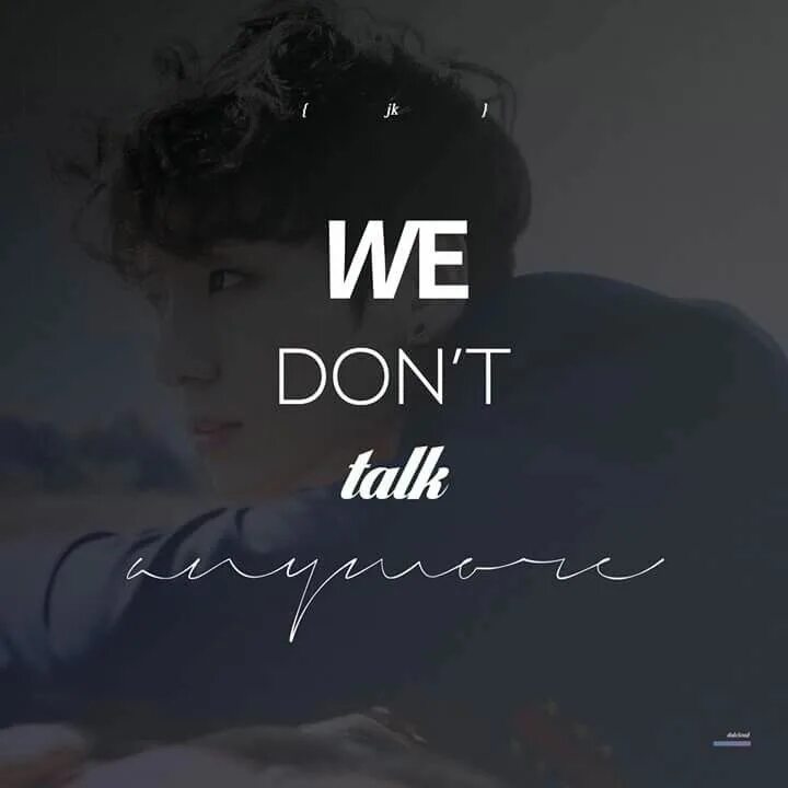 Dont anymore. Чонгук we don't talk anymore. Чонгук we don't anymore. We don't talk anymore Jungkook обложка. БТС обложка we don't talk anymore.