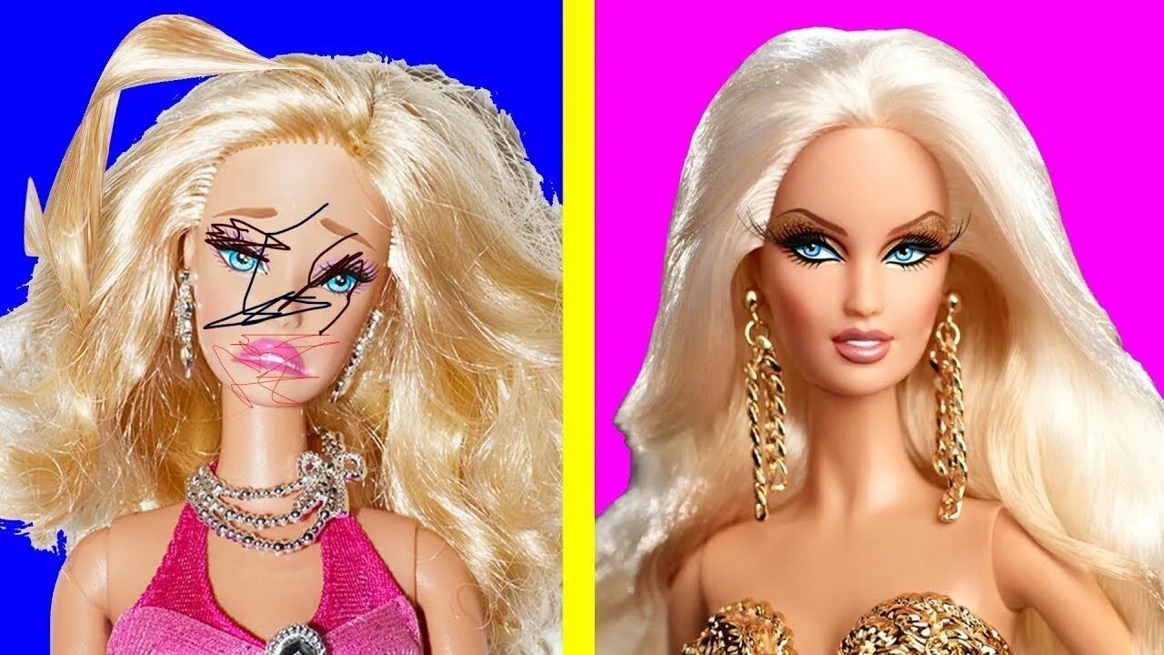 Лайфхаки для кукол барби. Как делают барби. Барби в современном мире. Красивые причёски для кукол барби. Как делают барби.
