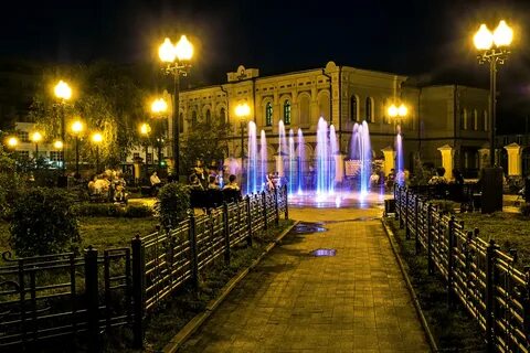 Ночной иркутск