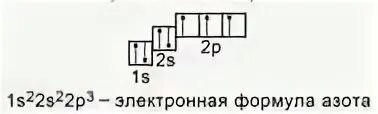 Внешняя конфигурация азота