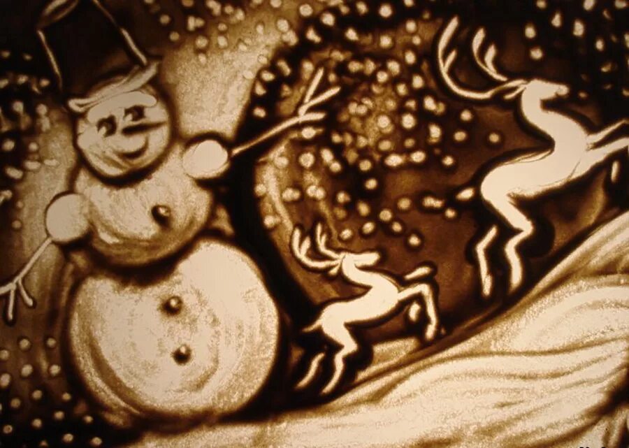 Рисование песком. Рисование песком новогодняя елочка. Рисование песком новый год. Рисование песком на световых столах. Рисование песком на световых столах.