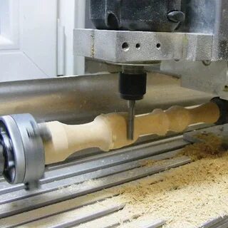 Работа токарно фрезерного станка чпу