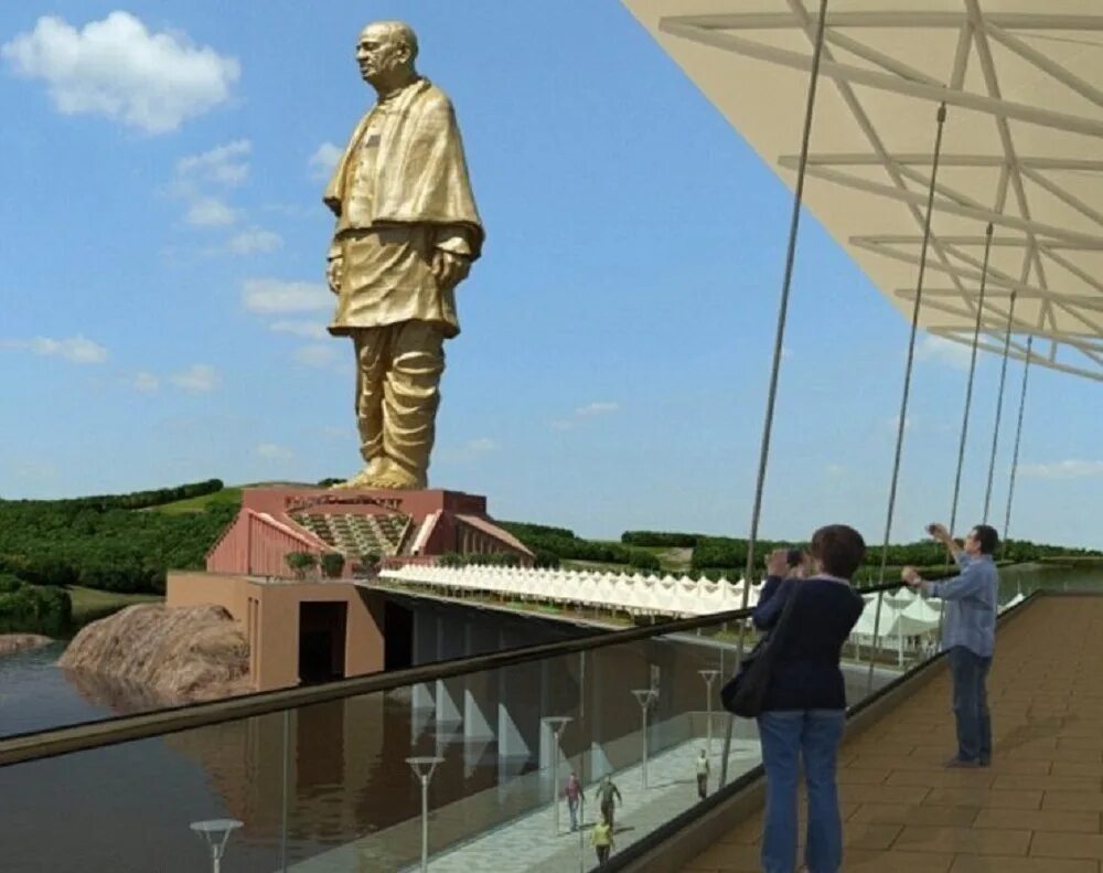 Самый большой памятник. Статуя Валлабхаи Пателя. Статуя единства Валлабхаи Патель. Статуя единства — статуя Валлабхаи Пателя. Статуя в Индии 182 м.