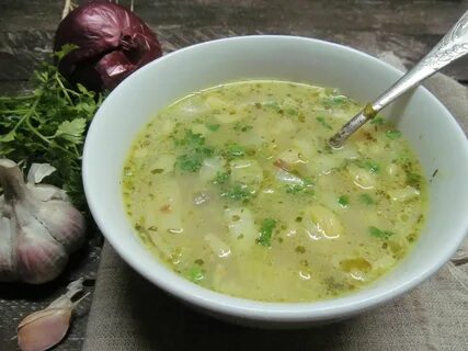 Суп с пекинской капустой и курицей