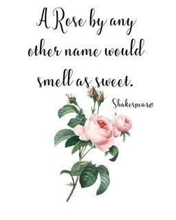 A rose by any other