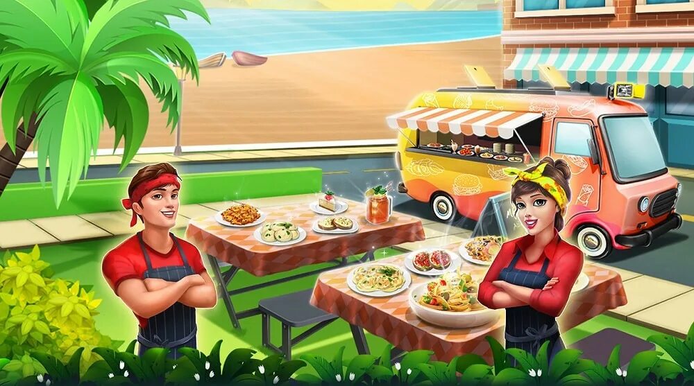Food Truck игра. Food Truck story игра. Food Truck story игра видео. Игра повара на двоих на ПК.