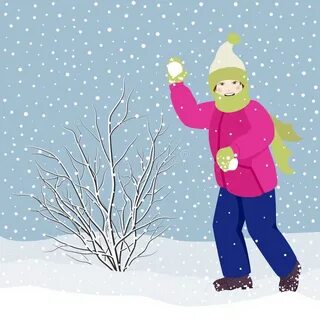 Look it is snowing