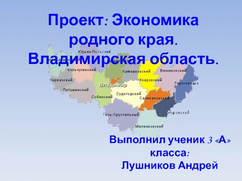 Экономика родного края московская область 3 класс. Проект экономика Владимирского края. Экономика родного края Владимирская область. Экономика Владимирской области проект. Проект экономика родного края.