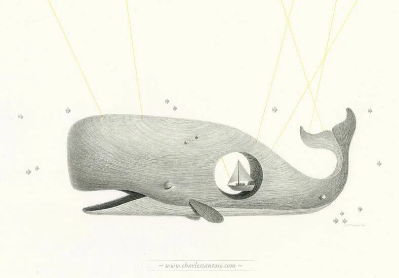 Miles long. Иллюстрации Charles Santoso. Кит из дерева. Ретро кит дерево. Charles Santoso Illustrator.