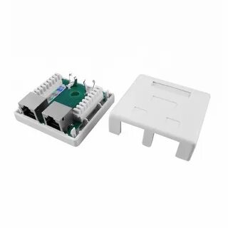 Розетка компьютерная rj 45 накладная