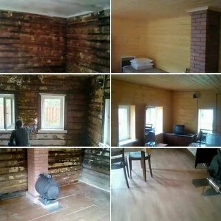 Деревянные дома после ремонта