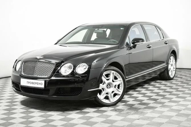 Бентли с пробегом. Бентли continental flying spur 2007