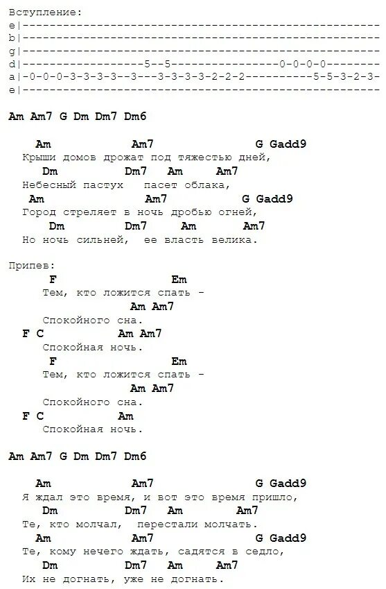 Спокойная ночь Цой аккорды для гитары. Спокойная ночь Цой табы. Спокойная ночь аккорды табы вступление. Песни на гитаре спокойная ночь