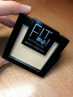 Maybelline fit me пудра