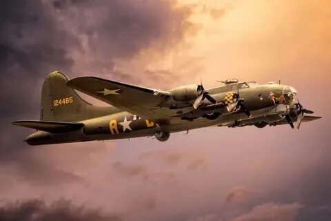 B17 бомбардировщик