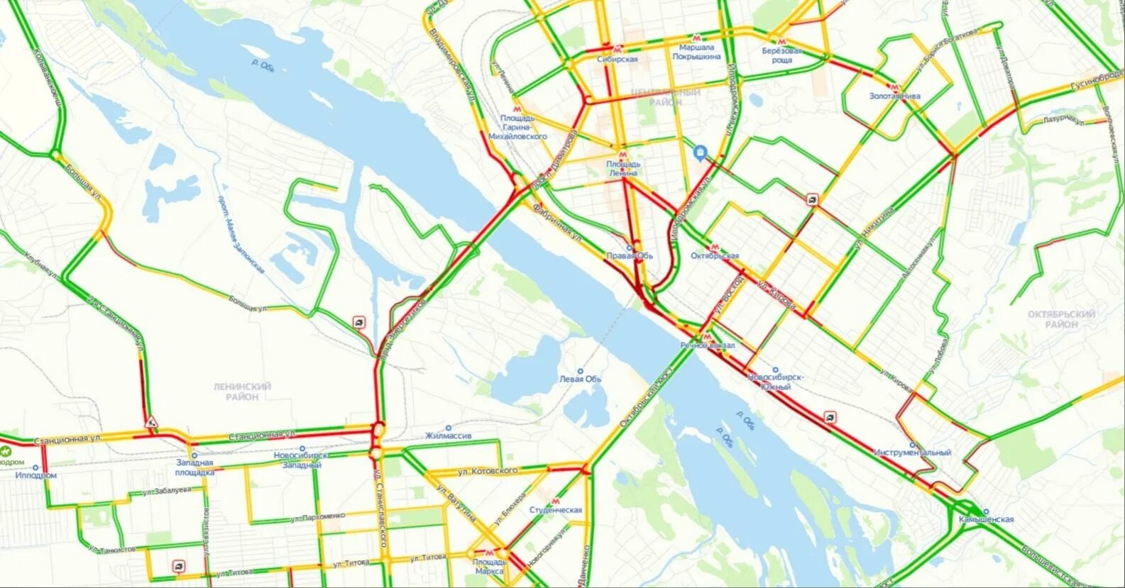 Пробки на ул Станционная. Пробки сверху Новосибирск. Пробки новосибирск левый берег