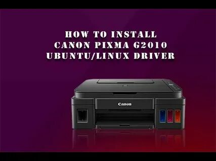 Linux драйвер canon