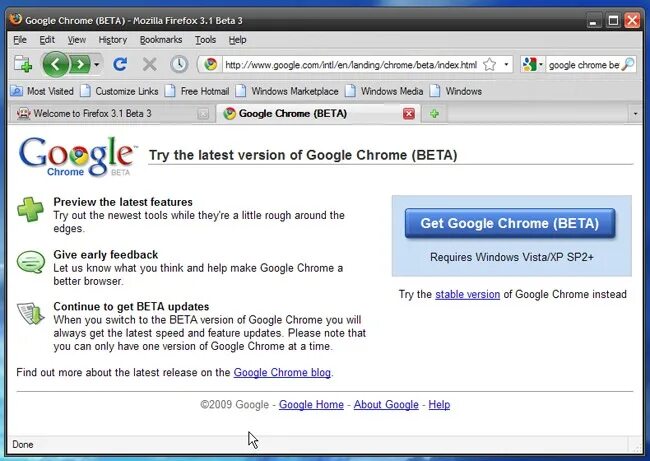 Chrome ii. Chrome ii