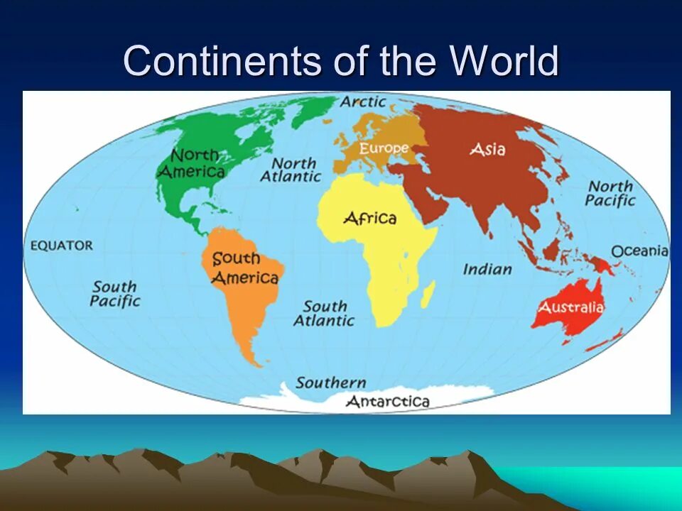 To large part of the world. To large part of the world. Страны и континенты на английском. Материки на прозрачном фоне. Страны и континенты на английском языке.
