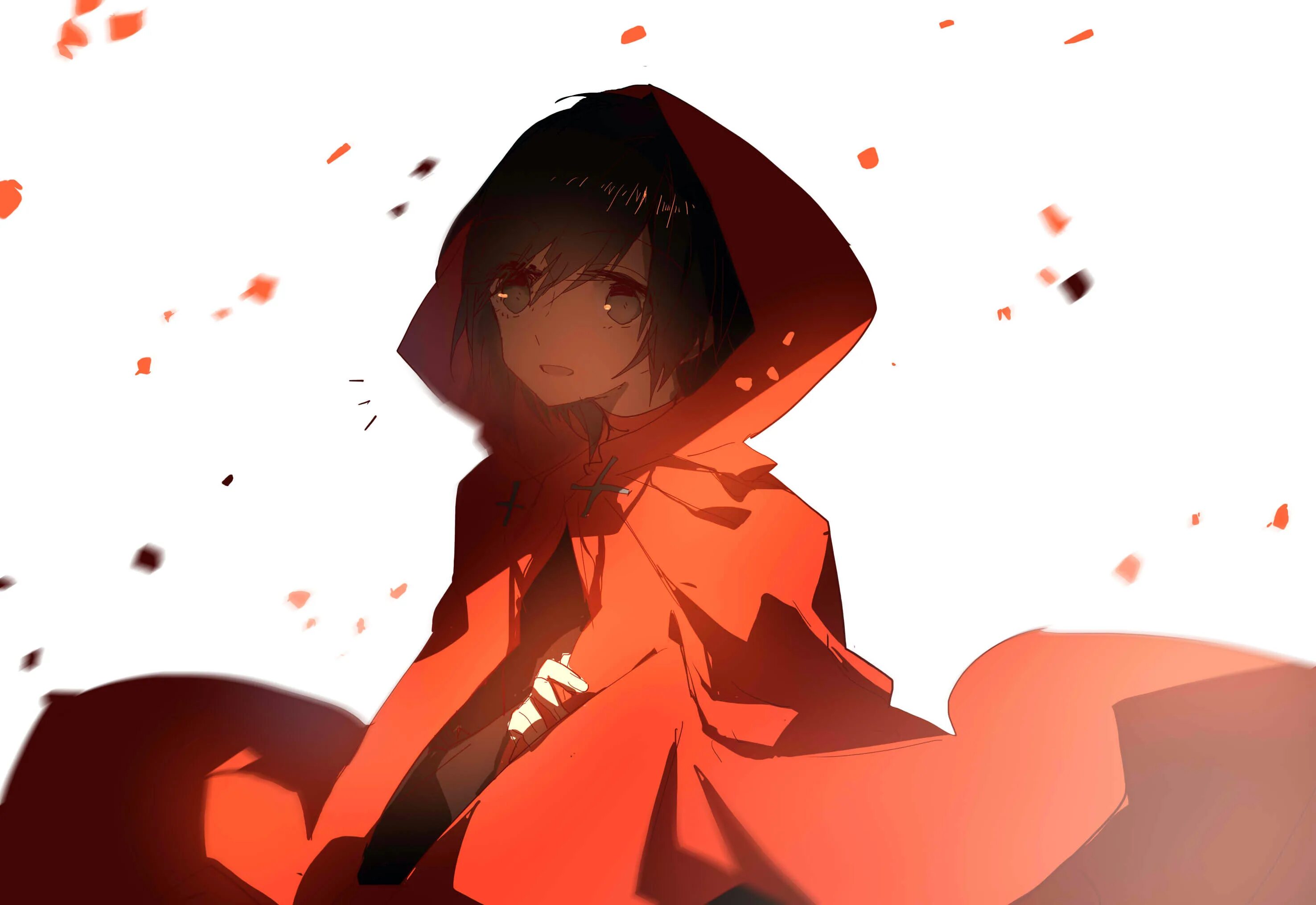 Ruby Rose RWBY. Руби в мантии.