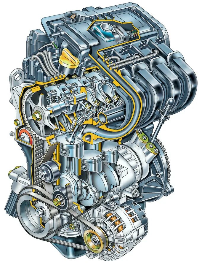 Устройство renault. Двигатель на Рено Логан 1.6 16 к. Мотор Рено Логан 1.6 8. Мотор Рено Логан 1.6. Двигатель к4м Рено Логан.