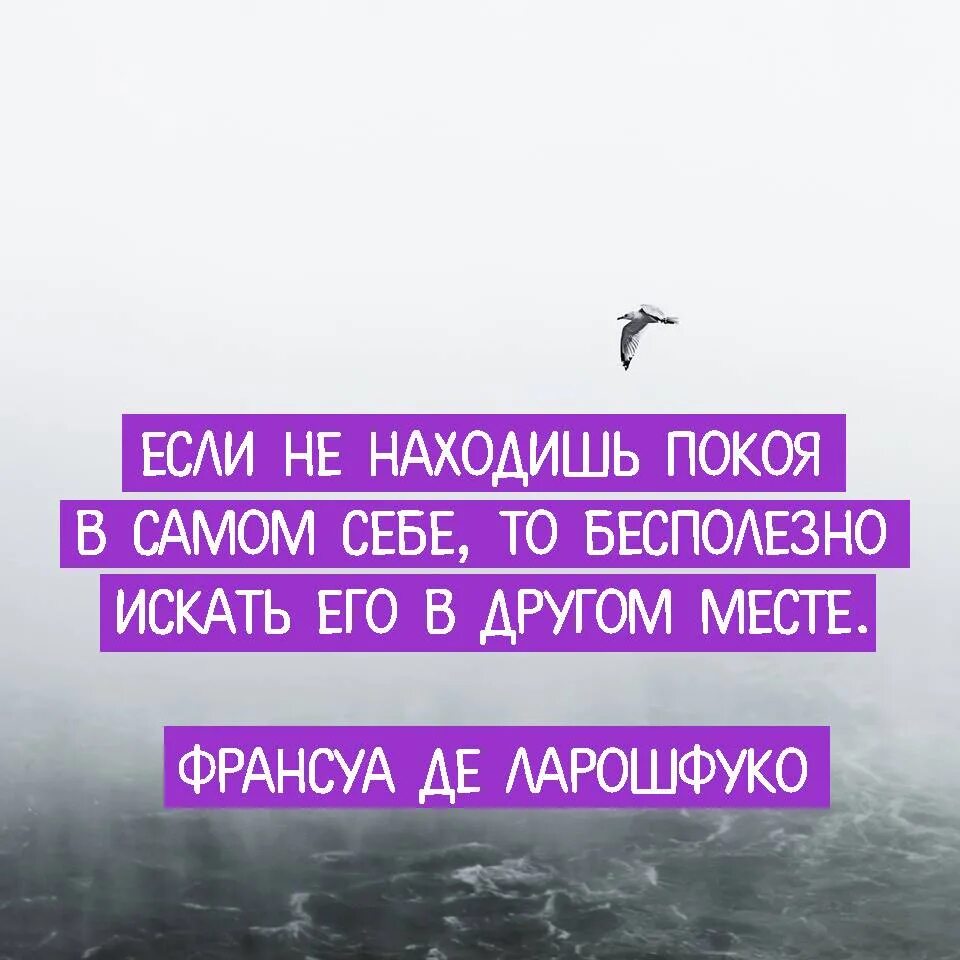 Бесполезно искать. Не найдя покоя в самом себе. Ищущий покоя. Бесполезно искать покой если не нашел его. Обретая покой.