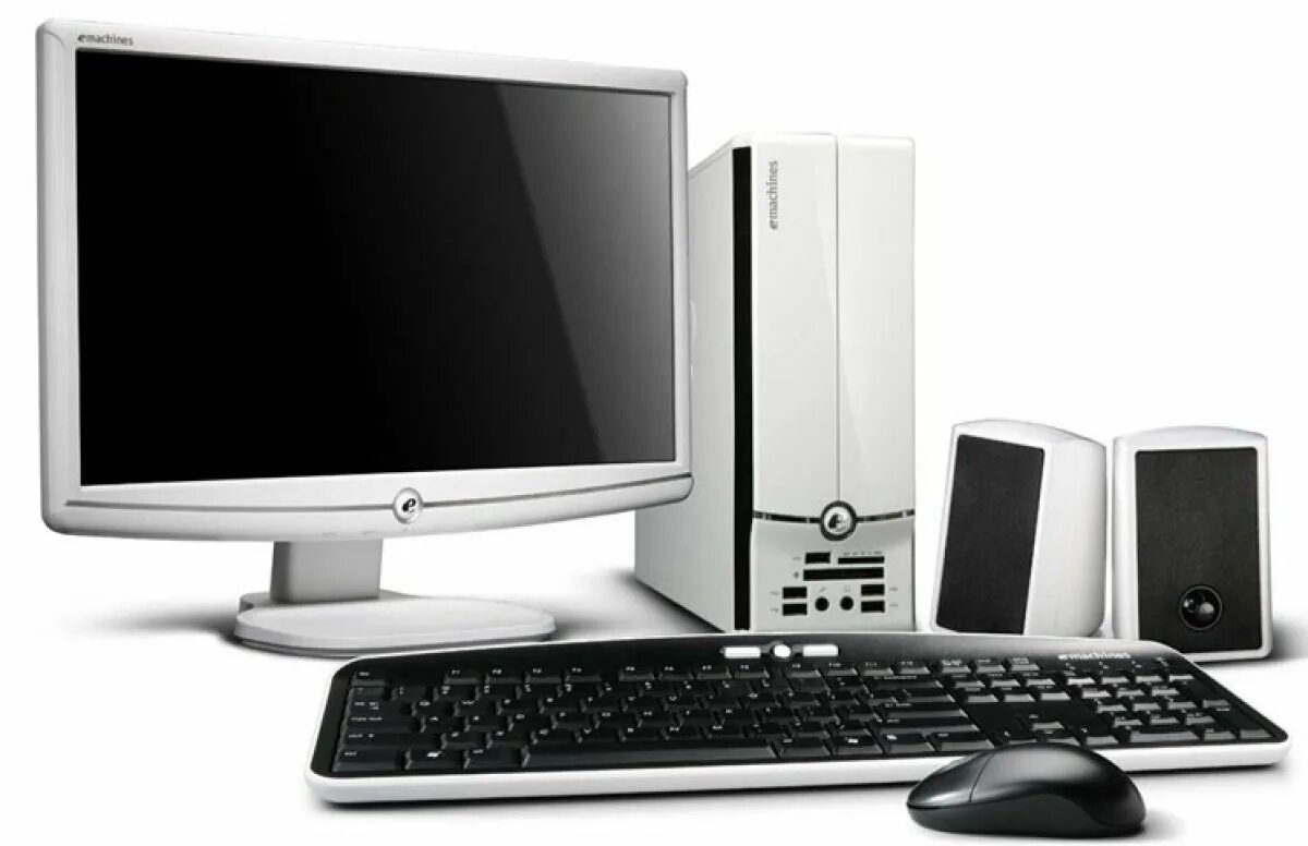 Emachines el1300. Персональный компьютер. Стационарный компьютер. Современный персональный компьютер.