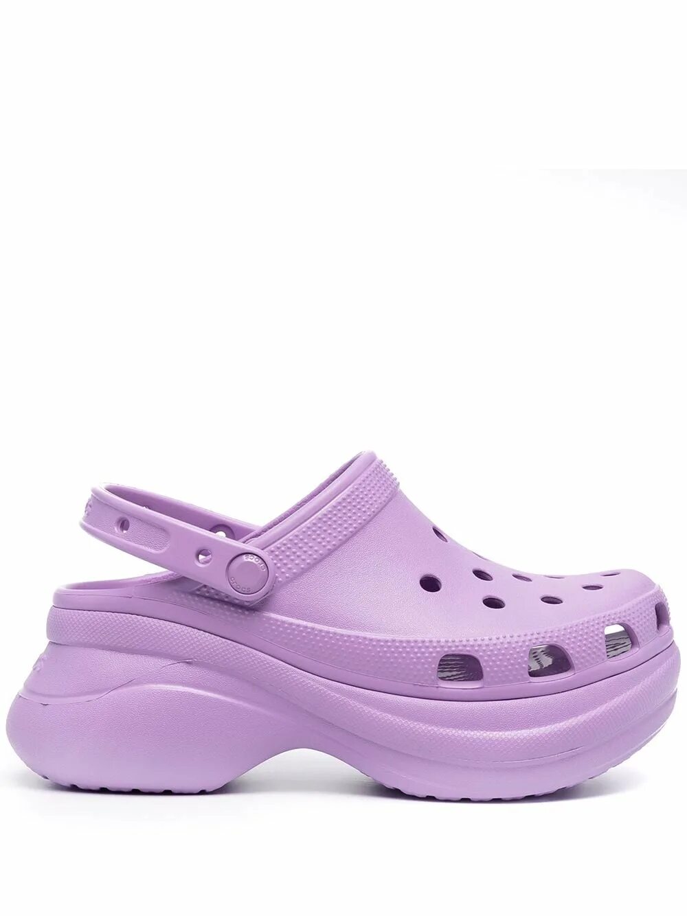 Кроксы на платформе женские. Крокс на платформе. Crocs Purple. Крокс Хайкер Клог фиолетовые. Crocs Classic Bae Clog.