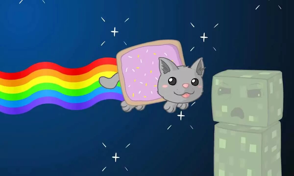 Включи nyan cat theme. Нян Кэт. Кристофер Торрес Nyan Cat. Снимок нян Кэта.