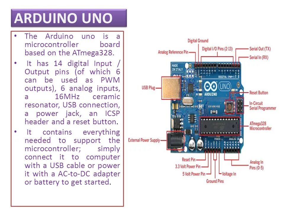 Микроконтроллер arduino uno